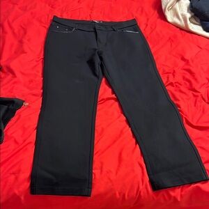 Women's Black Straight Leg Pants